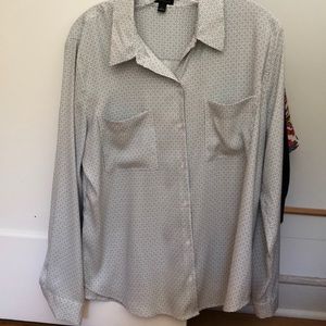 Ann Taylor button down blouse